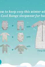 Love To Dream Love to Dream Sleep Bag 2.5T Quilted Stretch Cotton Stellar Olive