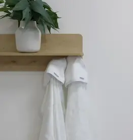 Bubba Blue Bubba Blue Bamboo White 2pk Hooded Towels