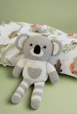 Bubba Blue Bubba Blue Koala Rattle & Muslin Wrap Gift Set