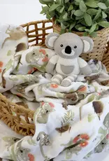 Bubba Blue Bubba Blue Koala Rattle & Muslin Wrap Gift Set