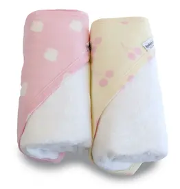Bubba Blue Bubba Blue Sorbet Nordic 2 PK Hooded Towel
