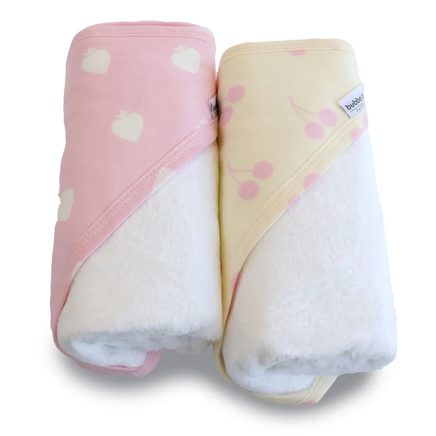 Bubba Blue Bubba Blue Sorbet Nordic 2 PK Hooded Towel