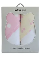 Bubba Blue Bubba Blue Sorbet Nordic 2 PK Hooded Towel