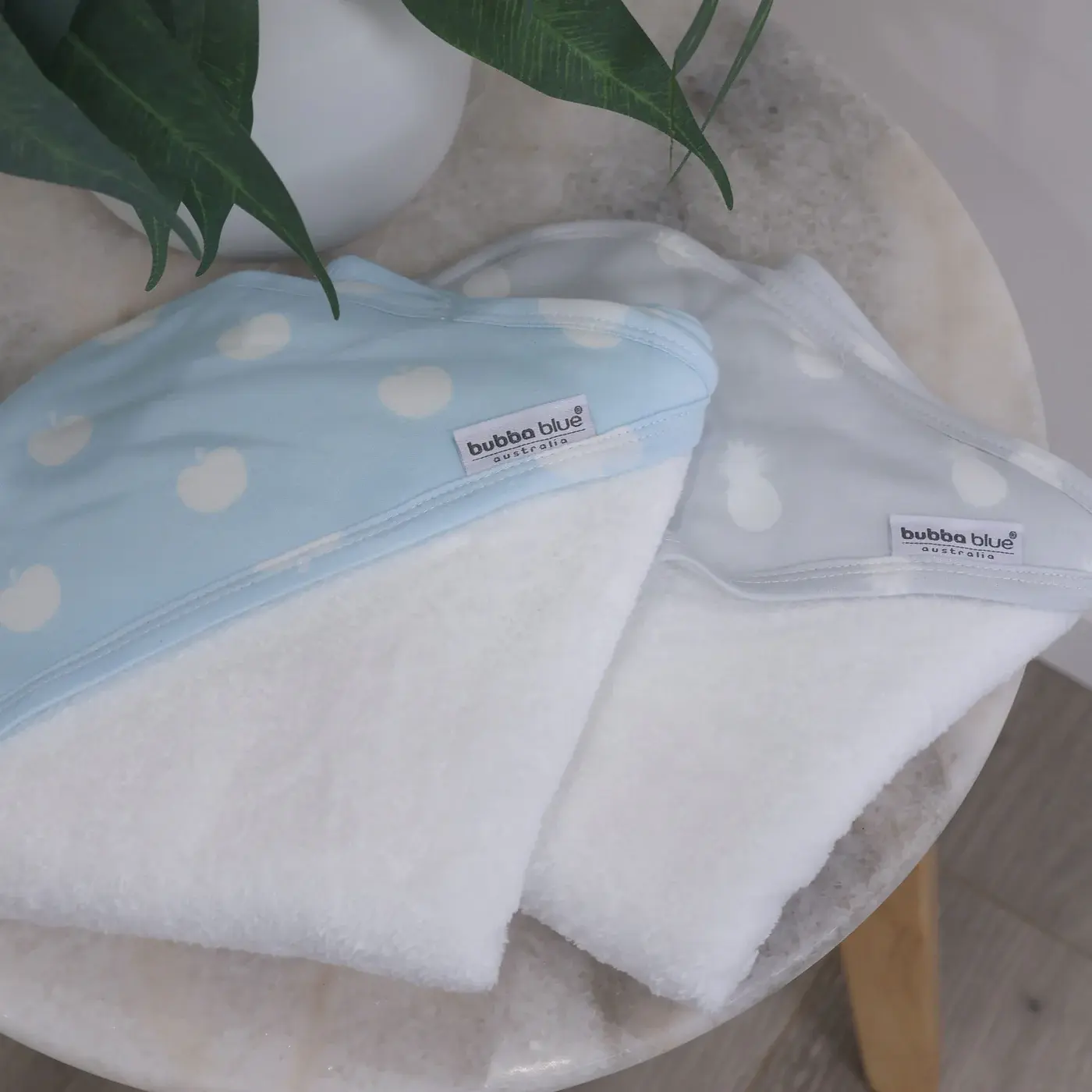 Bubba Blue Bubba Blue Sorbet Nordic 2 PK Hooded Towel