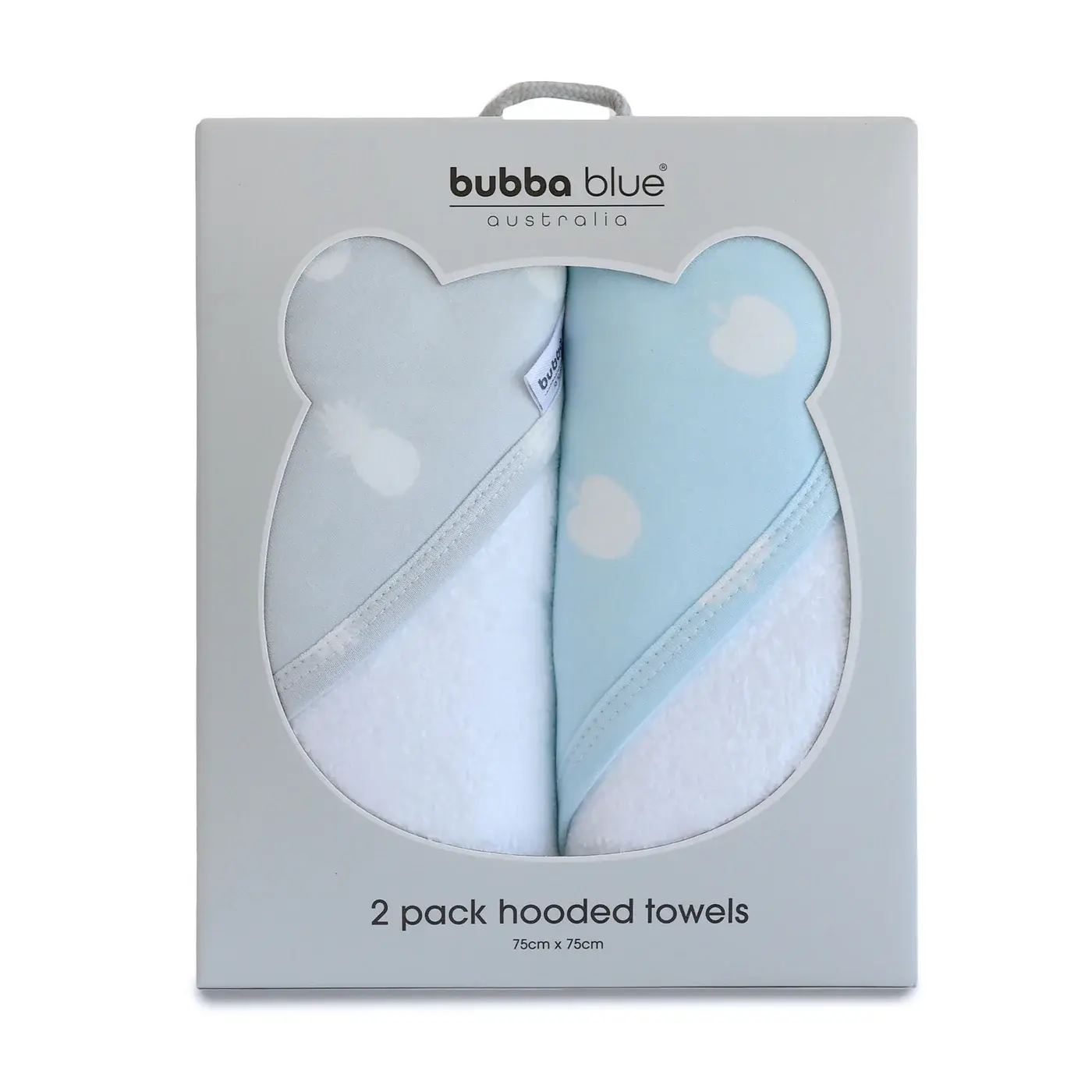 Bubba Blue Bubba Blue Sorbet Nordic 2 PK Hooded Towel