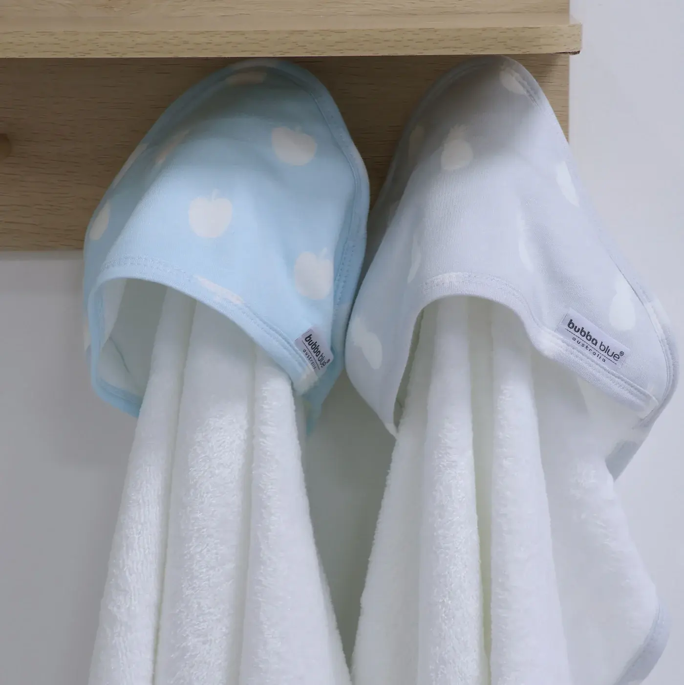 Bubba Blue Bubba Blue Sorbet Nordic 2 PK Hooded Towel
