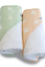 Bubba Blue Bubba Blue Sorbet Nordic 2 PK Hooded Towel