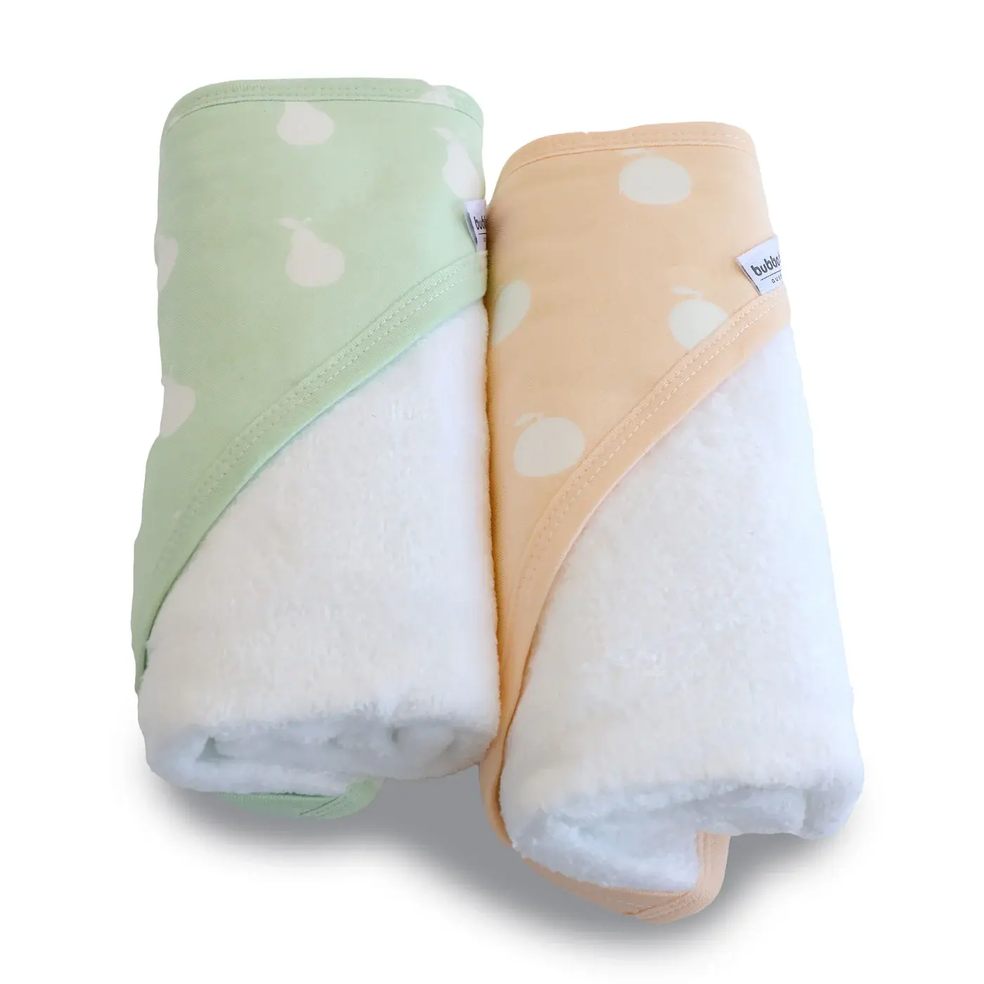 Bubba Blue Bubba Blue Sorbet Nordic 2 PK Hooded Towel
