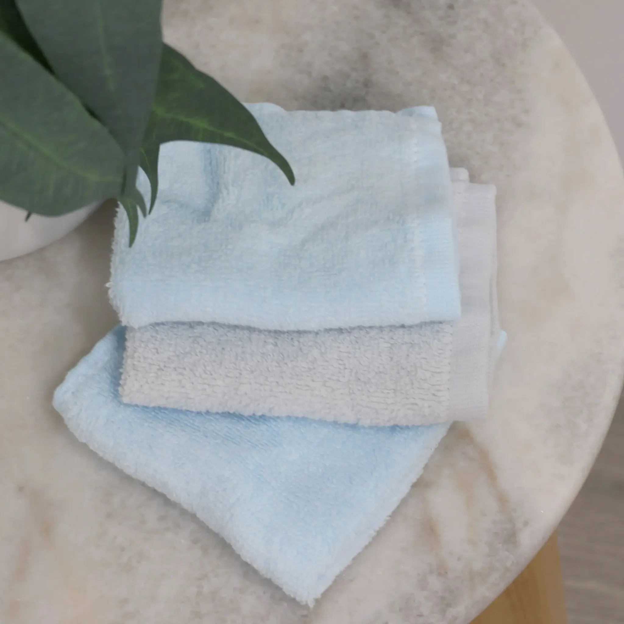 Bubba Blue Bubba Blue Sorbet Nordic 3 Pk Wash Cloth