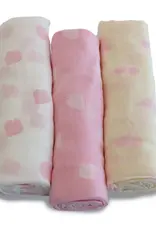 Bubba Blue Bubba Blue Sorbet Nordic 3 Pk Muslin Wrap