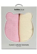 Bubba Blue Bubba Blue Sorbet Nordic 2 PK Cellular Blanket