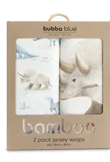 Bubba Blue Bubba Blue Jurassic Bamboo 2 PK Jersey Wraps