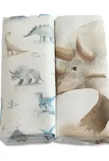 Bubba Blue Bubba Blue Jurassic Bamboo 2 PK Jersey Wraps