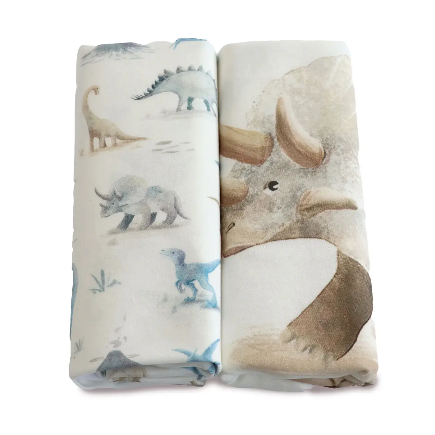 Bubba Blue Bubba Blue Jurassic Bamboo 2 PK Jersey Wraps