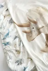 Bubba Blue Bubba Blue Jurassic Bamboo 2 PK Bedside Sleeper Fitted Sheets