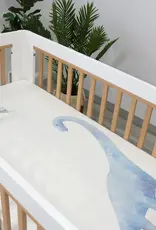 Bubba Blue Bubba Blue Jurassic Bamboo 2 PK Cot Fitted Sheets