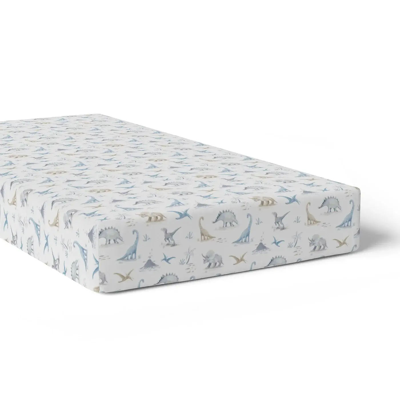 Bubba Blue Bubba Blue Jurassic Bamboo 2 PK Cot Fitted Sheets