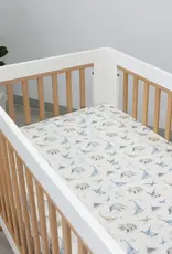 Bubba Blue Bubba Blue Jurassic Bamboo 2 PK Cot Fitted Sheets