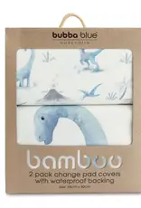 Bubba Blue Bubba Blue Jurassic Bamboo 2 PK Change Pad Covers