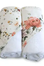 Bubba Blue Bubba Blue Peonies Bamboo 2 PK  Hooded Towels