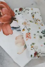 Bubba Blue Bubba Blue Peonies Bamboo 2 PK Jersey Wraps