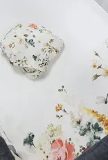 Bubba Blue Bubba Blue Peonies Bamboo 2 PK Bedside Sleeper Fitted Sheets