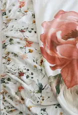 Bubba Blue Bubba Blue Peonies Bamboo 2 PK Cot Fitted Sheets