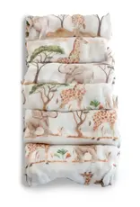 Bubba Blue Bubba Blue Adventure Bamboo 6 PK Muslin Wash Cloths