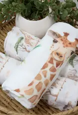 Bubba Blue Bubba Blue Adventure Bamboo 3 PK Muslin Wraps