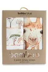 Bubba Blue Bubba Blue Adventure Bamboo 2 PK Jersey Wraps