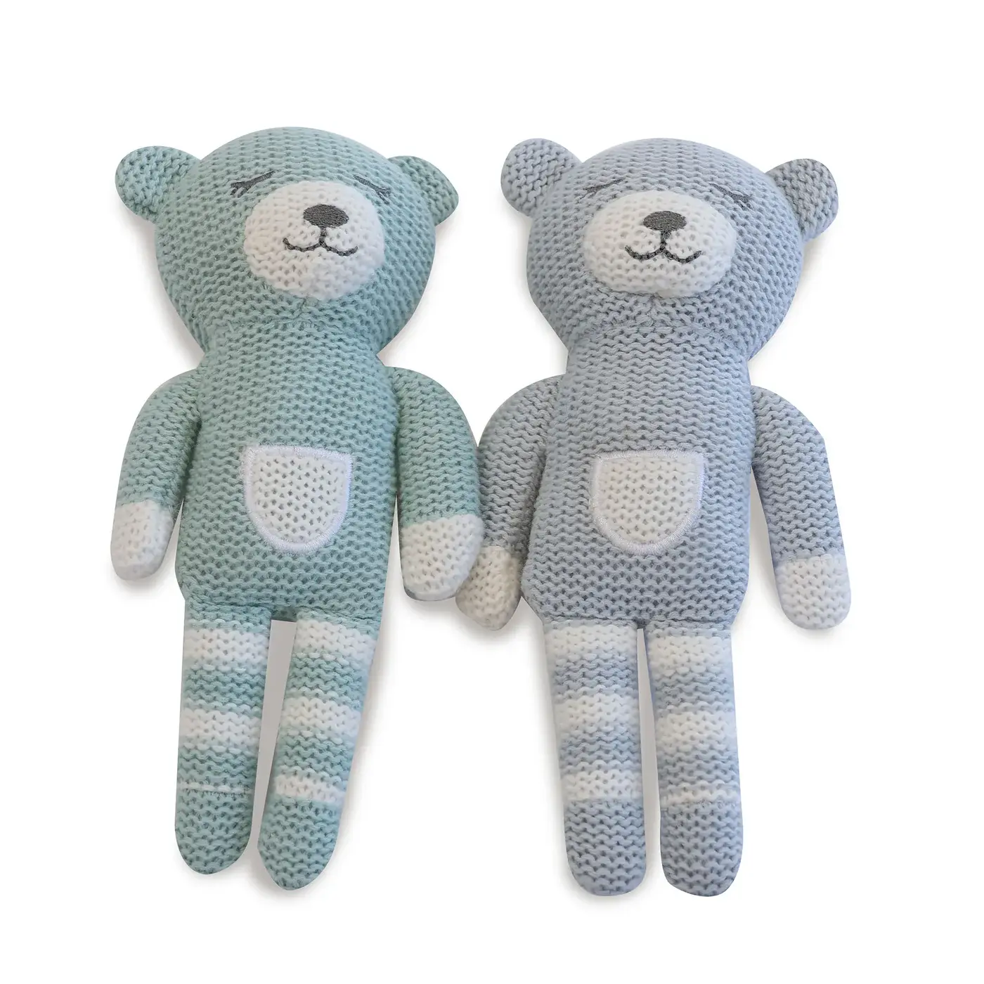 Bubba Blue Bubba Blue Nordic 2PK Knit Rattles
