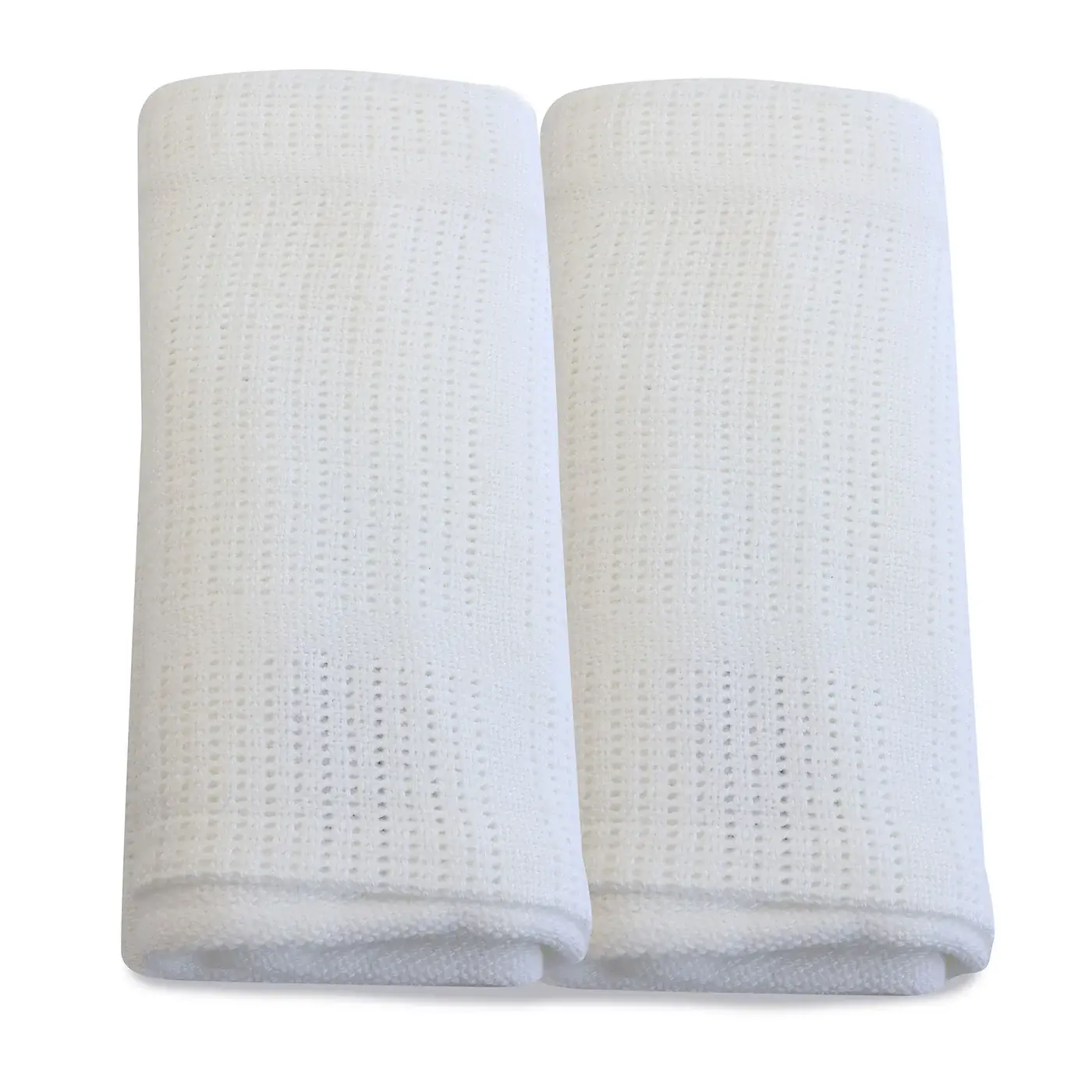Bubba Blue Bubba Blue Bamboo White 2 Pk Bamboo Cellular Blankets