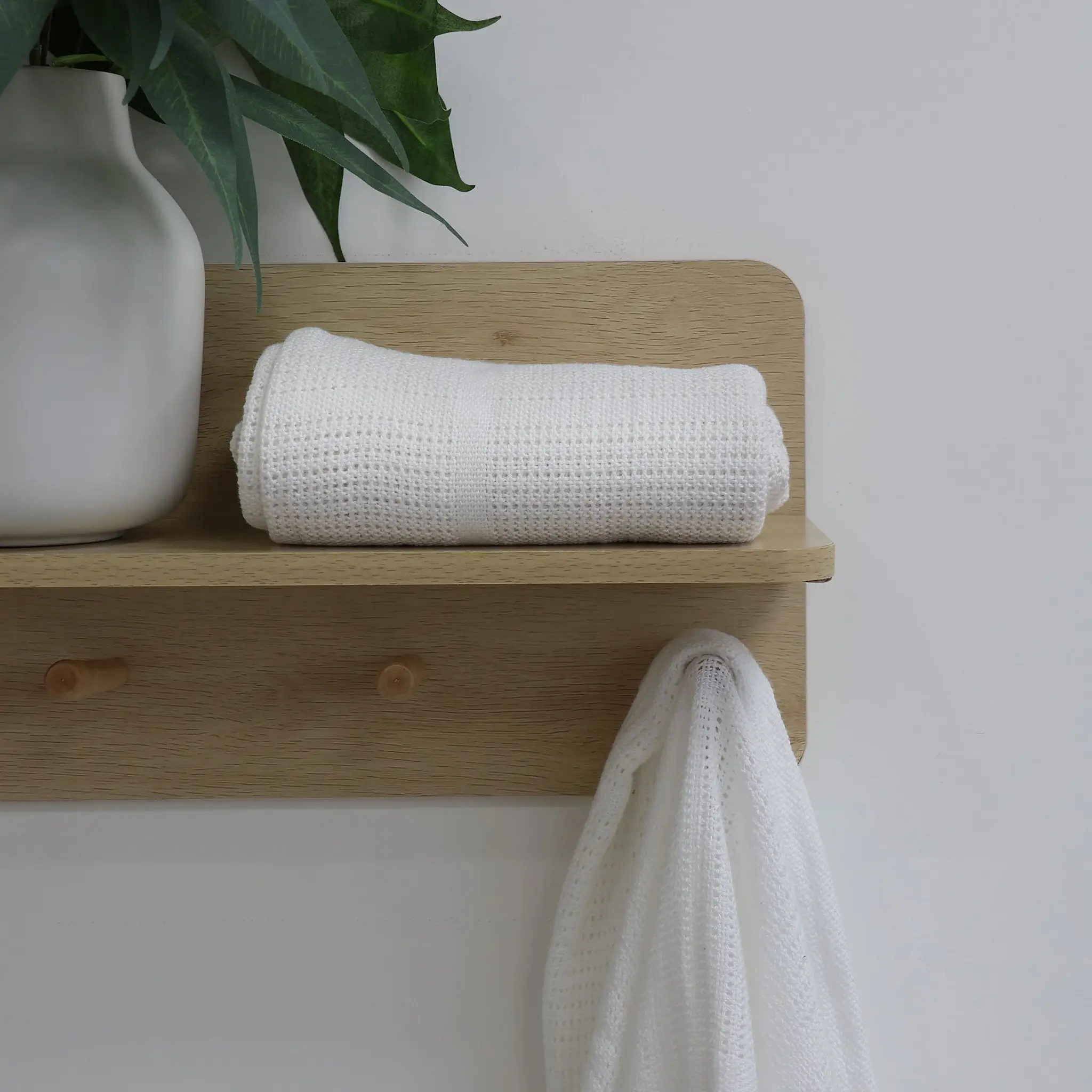 Bubba Blue Bubba Blue Bamboo White 2 Pk Bamboo Cellular Blankets