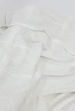 Bubba Blue Bubba Blue Bamboo White Cot Blanket