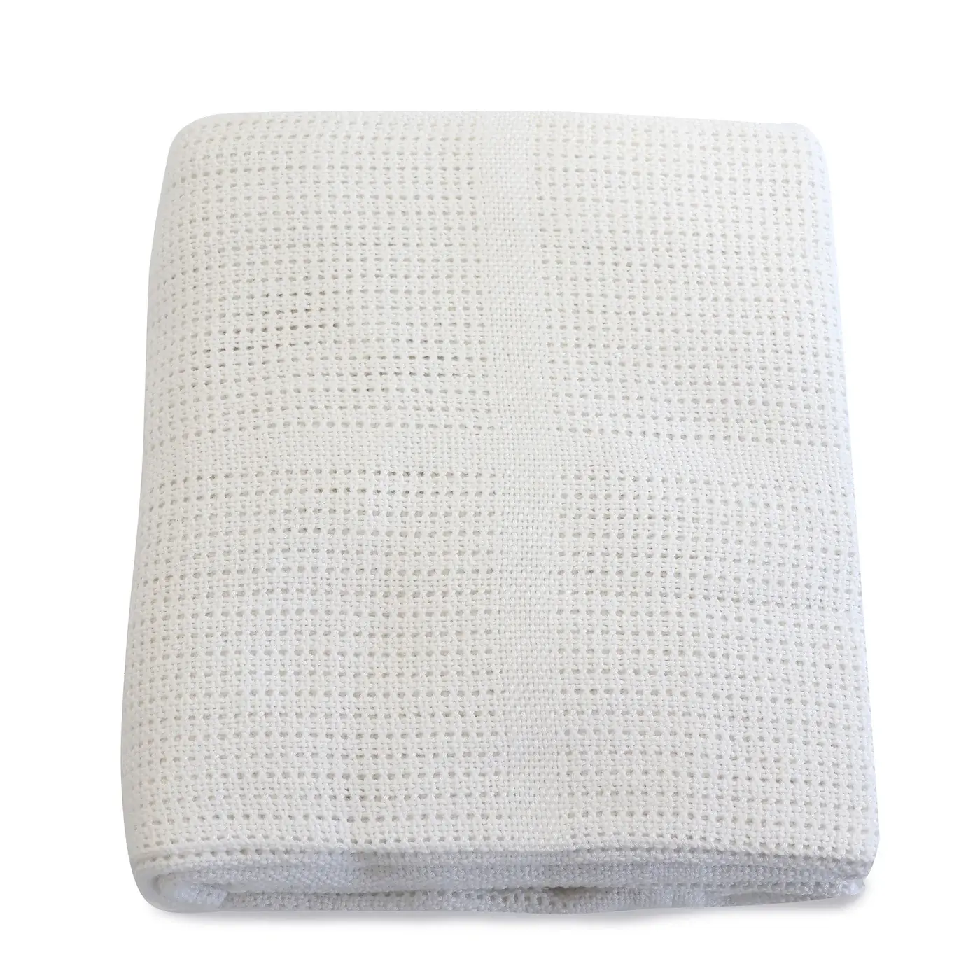 Bubba Blue Bubba Blue Bamboo White Cot Blanket