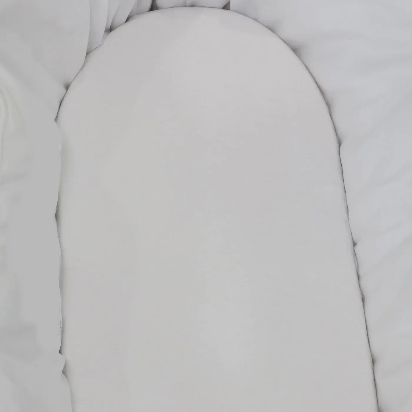 Bubba Blue Bubba Blue Bamboo White 2 PK Moses Basket Jersey Fitted Sheets