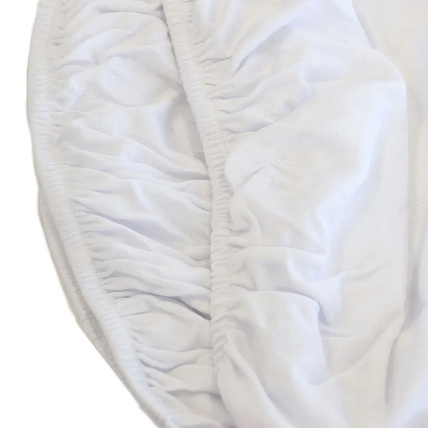 Bubba Blue Bubba Blue Bamboo White 2 PK Moses Basket Jersey Fitted Sheets