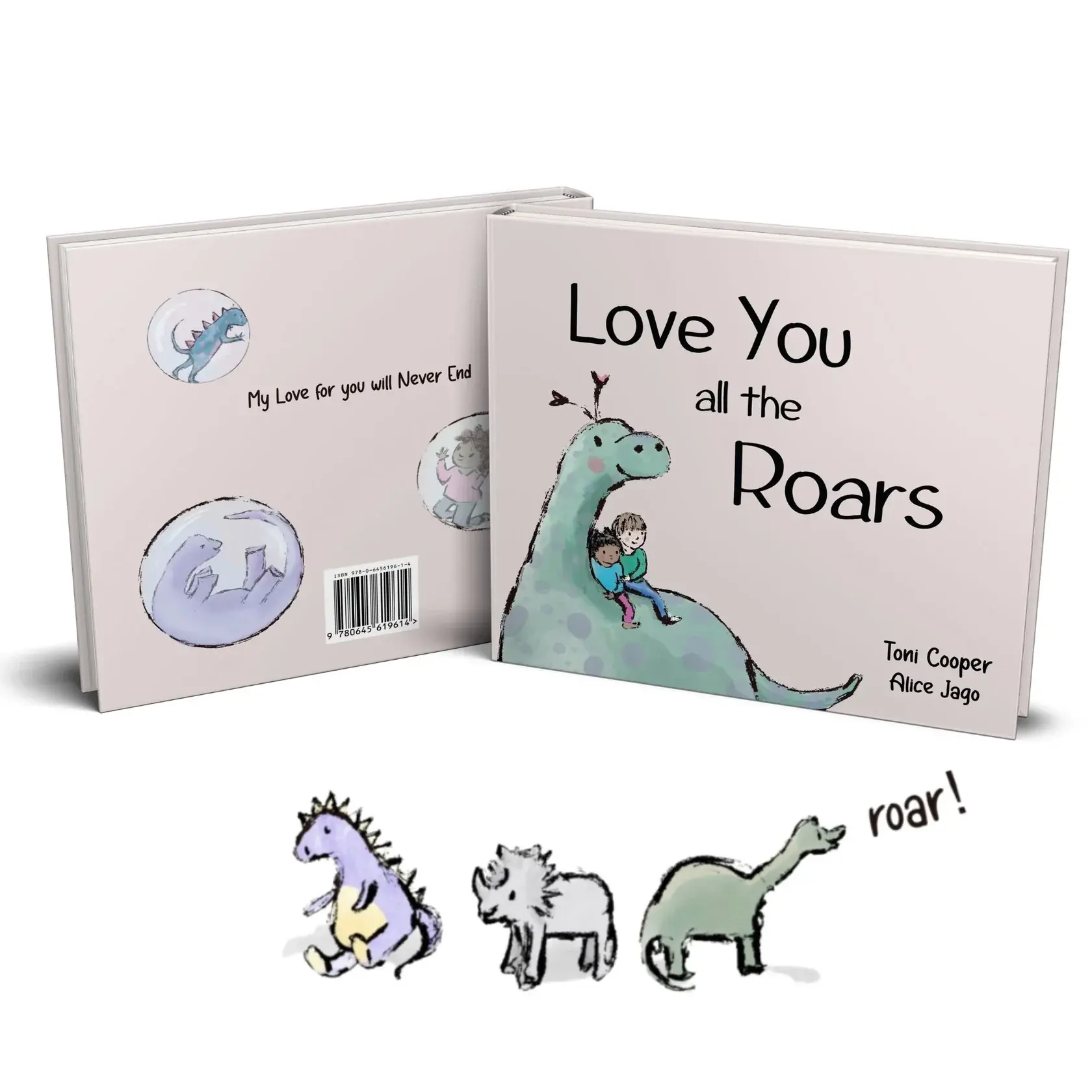 Schnorg Baby Schnorg Baby Love you all the Roars Luxury Board Book