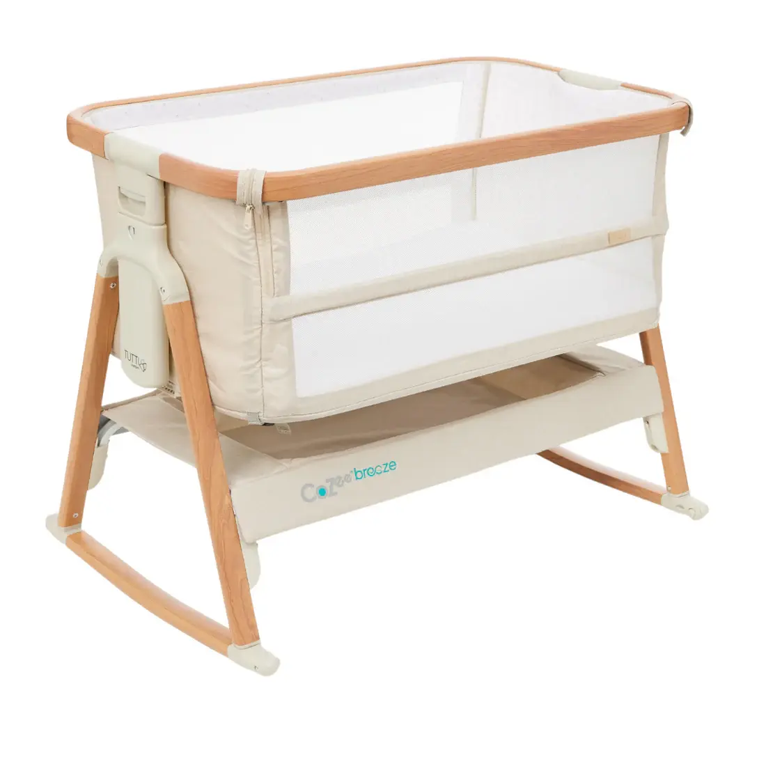 Il Tutto iL Tutto CoZee Breeze Plus Co-Sleeping Bassinet with Rocking Legs