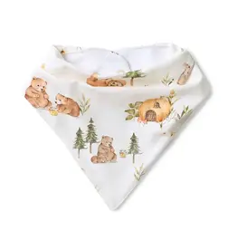 Snuggle Hunny Kids Snuggle Hunny Bears Organic Dribble Bib