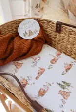 Snuggle Hunny Kids Snuggle Hunny Bears Organic Bassinet Sheet / Change Pad Cover