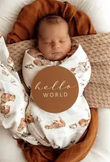 Snuggle Hunny Kids Snuggle Hunny Bears Organic Muslin Wrap