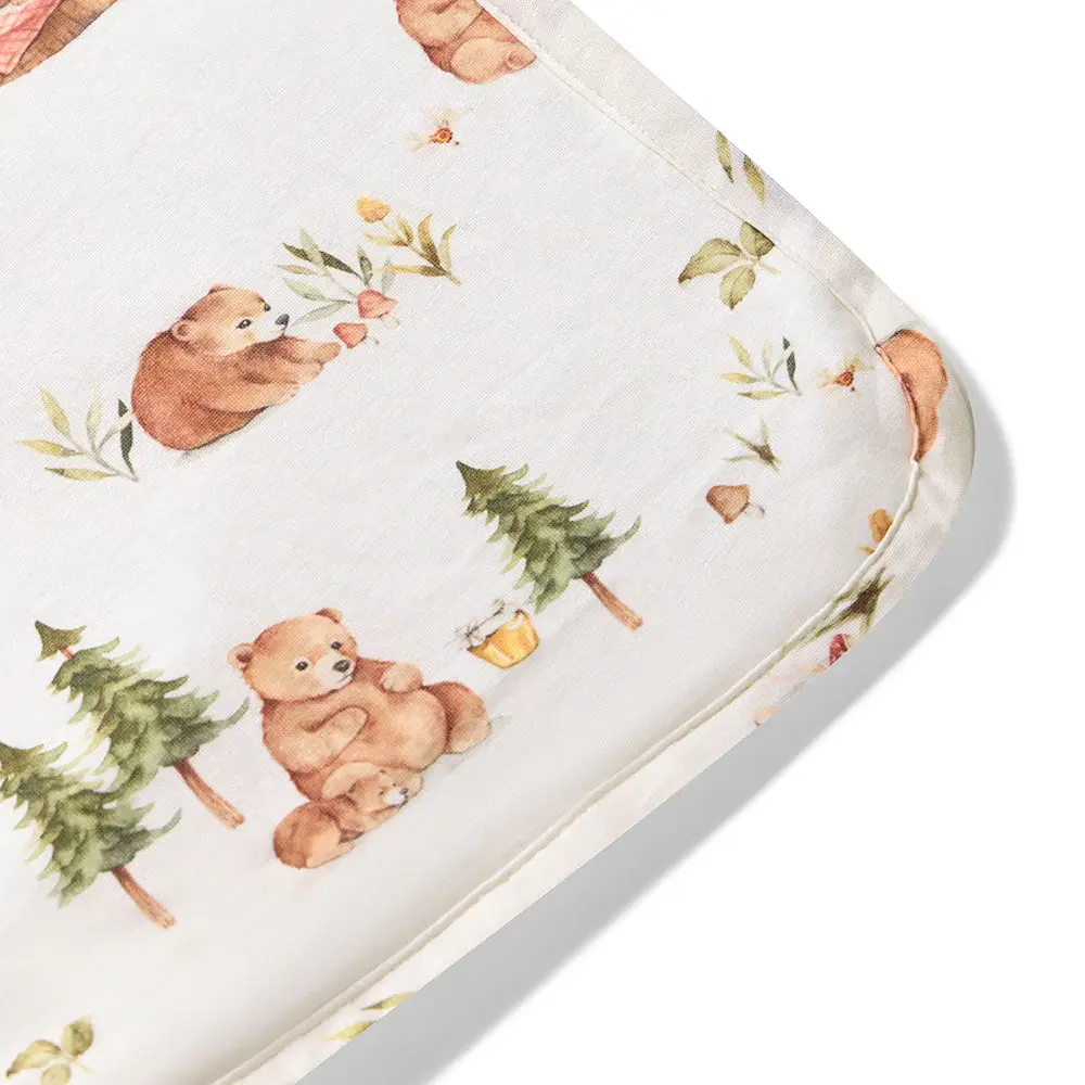 Snuggle Hunny Kids Snuggle Hunny Bears Organic Hooded Baby Towel