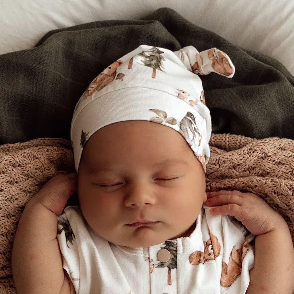 Snuggle Hunny Kids Snuggle Hunny Bears Organic Knotted Beanie