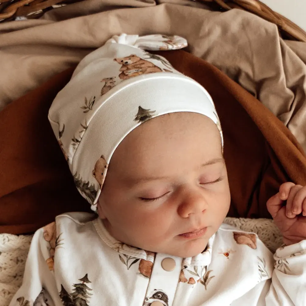 Snuggle Hunny Kids Snuggle Hunny Bears Organic Knotted Beanie