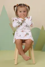 Snuggle Hunny Kids Snuggle Hunny Bears Long Sleeve Organic Dress