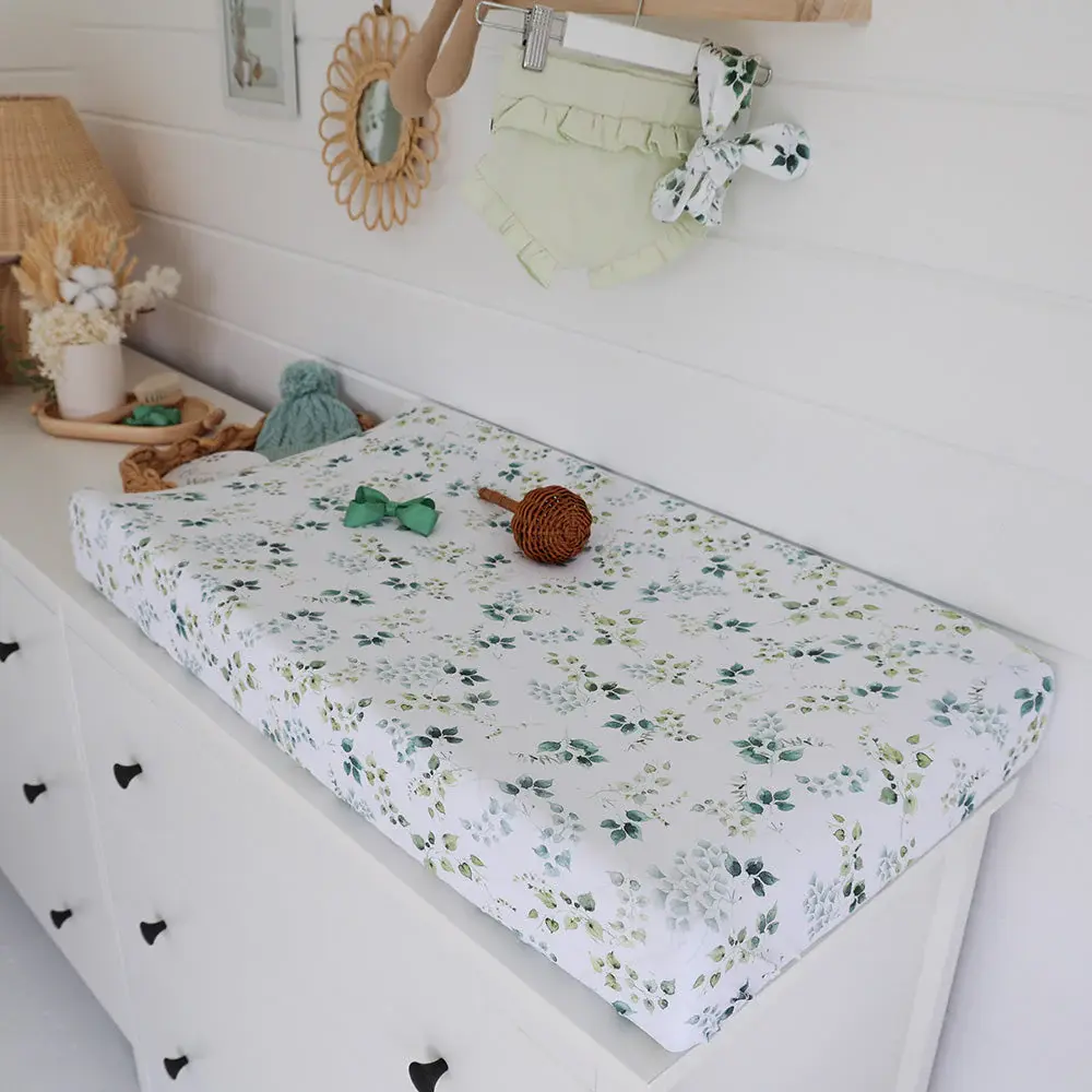 Snuggle Hunny Kids Snuggle Hunny Eden Organic Bassinet Sheet / Change Pad Cover
