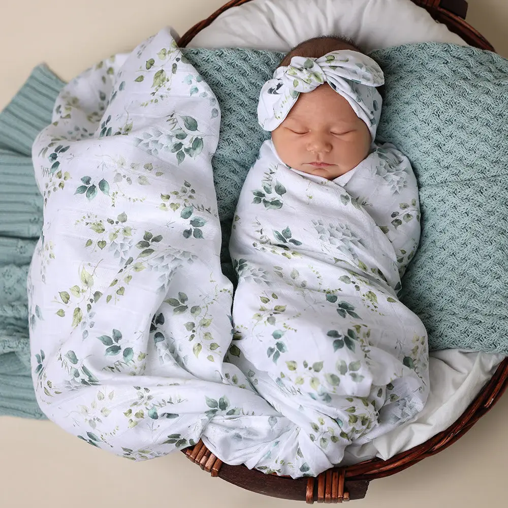 Snuggle Hunny Kids Snuggle Hunny Eden Organic Muslin Wrap