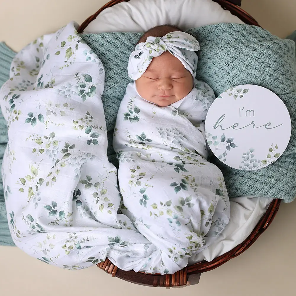 Snuggle Hunny Kids Snuggle Hunny Eden Organic Muslin Wrap
