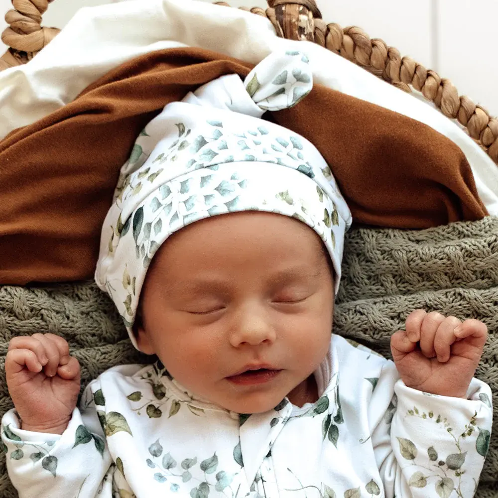 Snuggle Hunny Kids Snuggle Hunny Eden Organic Knotted Beanie
